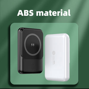 พาวเวอร์แบงค์แม่เหล็กไร้สาย 2-in-1 แบบบางพิเศษ ชาร์จเร็ว 20W PD 15W ความจุ 5000mAh พร้อมโลโก้สั่งทำพิเศษ - Product Image 4