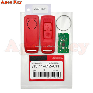 Llave inteligente de repuesto de 2 botones, colorida, de material ABS K1Z/K1B, para PCX160 FORZA NSS350 2021-2023, chip ID47 433.92FSK. - Product Image 4