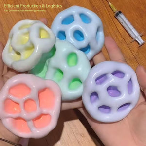 Juguetes Blandos de TPR Jincan, Juguetes para Apretar con Forma de Pata de Gato para Niños, Juguetes Antiestrés - Product Image 4
