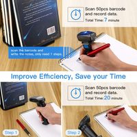 Eyoyo-Lector de código de barras de inventario con cable, escáner de código de barras para tableta, iPhone y IPad