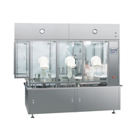 Machine de remplissage automatique de bouteilles et de pots en plastique et en verre pour lotion, shampoing, savon liquide, avec piston servo