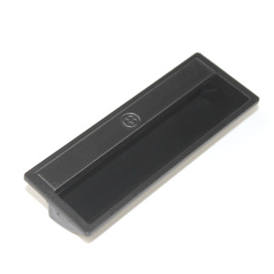 <strong>Black</strong> Kitchen Cabinet Closet <strong>Door</strong> Finger Pull Plastic Recessed Invisible Cupboard Sliding <strong>Door</strong> Pulls Handle - Product Image 5