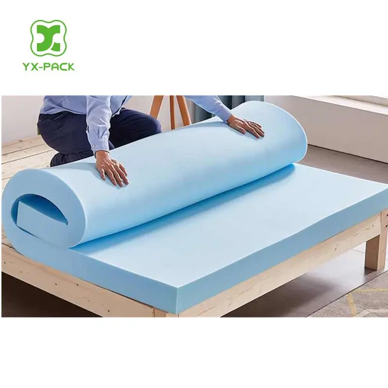 Láminas de espuma de poliuretano para cama/sofá, alta elasticidad, tamaño y forma personalizados, fabricante