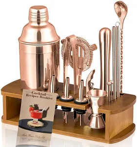 Barten ding und Home Bar Edelstahl Margarita Cobbler Shaker Mixer Gold Metall Gold Cocktail Shaker