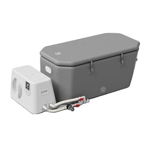 Bain de glace gonflable portable Iceglax en PVC avec dispositif de refroidissement 1HP et refroidisseur pour bain de glace en extérieur - Product Image 1