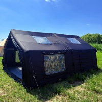 Fournisseur de tentes gonflables en gros uniquement, tente gonflable de luxe portable, imperméable, en Oxford, équipement de camping gonflable haut de gamme, OEM/ODM