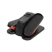Mini Elliptique Électrique pour Usage Domestique, Moteur Silencieux, 12 Vitesses Réglables, Écran LED, Équipement de Fitness Cardio Compact, Avant