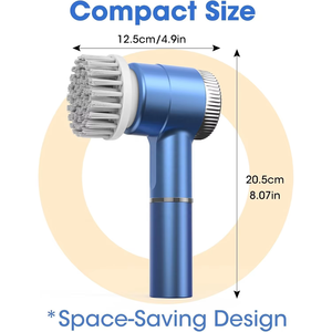 <span class=keywords><strong>Brosse</strong></span> de Nettoyage Électrique <span class=keywords><strong>Rotative</strong></span> en Gros, Scrubber Électrique Portatif pour Vaisselle, Ustensiles de Cuisine et Salle de Bain Rechargeable - Product Image 2