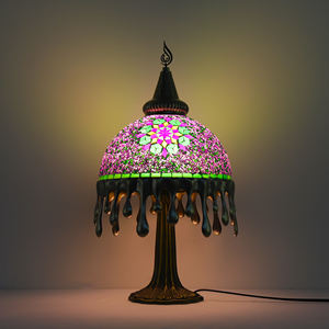 Настольная лампа Zhelanpu в турецком стиле, ручная работа, мозаика из разноцветного стекла, простой дизайн, новинка для праздничного декора дома - Product Image 2