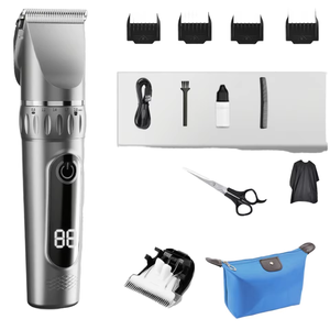 Tông đơ cắt tóc hiện đại làm tròn lời khuyên gốm thân thiện với da mịn cắt hành động ngăn ngừa kích ứng da đầu nhạy cảm hộ gia đình - Product Image 3