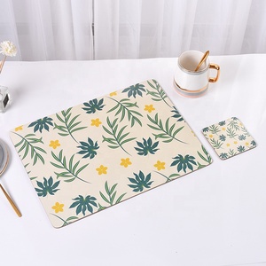 Commercio <span class=keywords><strong>all</strong></span>'ingrosso di Design di arte moderna sublimazione Blank Place Mat americano foglia Mdf <span class=keywords><strong>tovagliette</strong></span> di sughero per sala da pranzo personalizzi tappetini da tavolo - Product Image 5