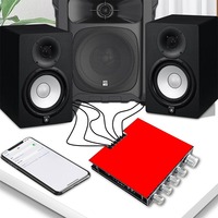 Carte d'amplificateur de puissance Bluetooth 2.1 ZK-AS21 220W*2+350W avec puce TPA3255, module amplificateur audio pour haut-parleur Bluetooth 18V-36V