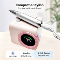 IBelieve Nouvelle Conception Professionnelle de Bureau 35000RPM Ponceuse à Ongles Électrique Puissante Personnalisée Rechargeable Vente en Gros