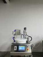Machine manuelle de remplissage et de capsulage de liquide de 10ml 100ml 200ml Ligne de production de machine de remplissage d'eau en bouteille