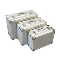 Haute qualité rigide étanche en aluminium mallette de rangement oem