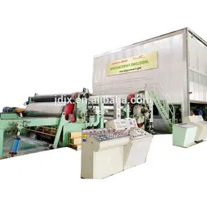 Rusya'da küçük iş fikirleri 2400mm fourcorrugated Corrugated oluklu kağıt makinesi fiyatı