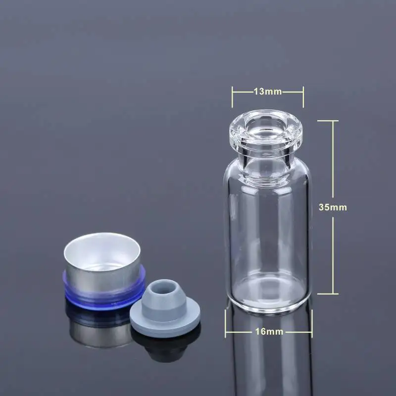 In Stock 5ml 7ml 10ml 15ml 50ml Penicillin Drug Injection Hydraulic Joint Upper Neck Tube Glass Bottle
