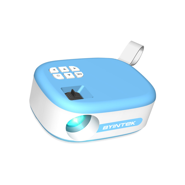 New Arrival BYINTEK C520 Pico Small Size Pocket Projector LED LCD Mini Portable Projector for Child Early Education Home Cinema