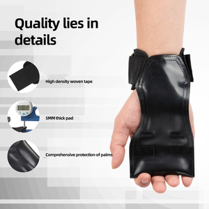 Impugnature per Mani da Palestra, Cinghie Antiscivolo in Gomma per Sollevamento Pesi, Protezioni per Palmo, Cinghie per Powerlifting - Product Image 3