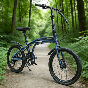 MTBGO Bicicleta Plegable de 20 Pulgadas, Tradicional, 3sixty, para Adultos, Cuadro de Acero, Mini, Ligera, Color <span class=keywords><strong>Menta</strong></span>, para Hombre - Product Image 1