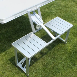 <b>Outdoor</b> <b>Foldable</b> <b>Table</b> and Chairs Mesa Rectangular Plegable Para Camping - Product Image 4