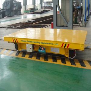 รถเข็นขนย้ายคอยล์ขับเคลื่อนราง30ตันแบบกำหนดเองพร้อมจี้ปุ่มกด - Product Image 4