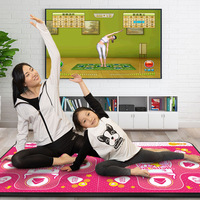 Tapis de danse connecté à la télévision et à l'ordinateur, double machine de danse, équipement de yoga et de fitness à domicile
