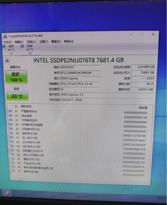 SSD มือสองลดราคา D5 P4420 7.68TB PCIe 3.1*4 NVME U.2 2.5" SSDPE2NU076T8 โซลิดสเตทไดรฟ์ - Product Image 2