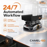 Robot de Transporte, Vehículo Guiado Automático (AGV) con Capacidad de Elevación y Rotación, con Capacidad de 2 Toneladas