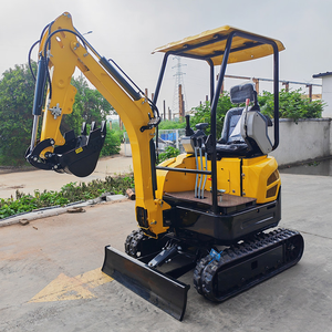 Бесплатная доставка мини-экскаватор 1,5 тонн домашнего сельского хозяйства, малогабаритный дизельный двигатель, многофункциональный мини-экскаватор - Product Image 3