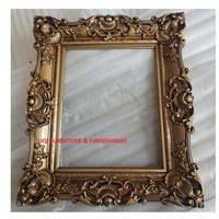 Cadre photo personnalisé en plastique ABS sculpté de style européen, respectueux de l'environnement, impression numérique pour décorations de mariage, tailles personnalisées