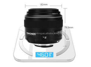 Bon objectif Standard Prime YN 85 mm pour appareil photo Nikon YONGNUO F1.8 N objectif AF MF Auto <span class=keywords><strong>Messa</strong></span> Fuoco Manuale objectif YN 85 mm objectifs D3200 - Product Image 6