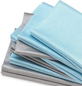 Paño de microfibra sin pelusa al por mayor de fábrica, paño absorbente para pulir vidrios, paños de microfibra sin rayas para ventanas y espejos - Product Image 1
