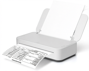 GT1 열전사 리본 프린터 잉크 없음 휴대용 미니 무선 300dpi <span class=keywords><strong>A4</strong></span> 11''x8.5'' US 레터 지원 재고 있음 - Product Image 1