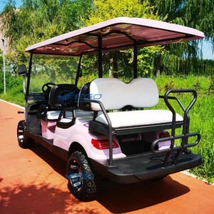 Off-Road 4 + 2 6 koltuklu elektrikli Golf arabası s düşük ucuz fiyat Buggy araba çin kulübü Golf arabası - Product Image 4