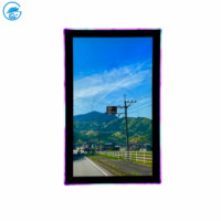 Affichage vertical d'écran tactile de lunette de lumière d'affichage à cristaux liquides mené acrylique infrarouge de 32 pouces pour le moniteur de machine de jeu d'habileté