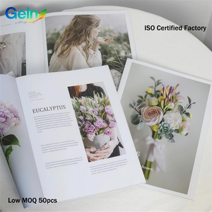 Faible MOQ 50 pièces + Impression couleur intégrale + <span class=keywords><strong>Magazine</strong></span> personnalisé sur le thème floral et de style de vie + Papier d'art couché premium avec plastification - Product Image 1
