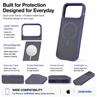 Coque arrière PC TPU effet mat anti-traces et anti-empreintes digitales à prix avantageux pour iPhone 18 Pro Max 17 Pro 16 Air