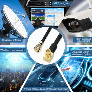 Cable <span class=keywords><strong>coaxial</strong></span> macho SMA de ángulo recto de 90 grados Cable <span class=keywords><strong>coaxial</strong></span> RF de comunicación de <span class=keywords><strong>antena</strong></span> RG178 50 ohmios - Product Image 5