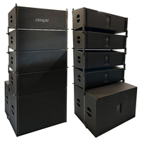 Offre Spéciale – Système de Haut-Parleurs Line Array Professionnels Personnalisés – Double 10, 12, 15 Pouces – 2 ou 3 Voies – Passifs, Actifs ou Amplifiés