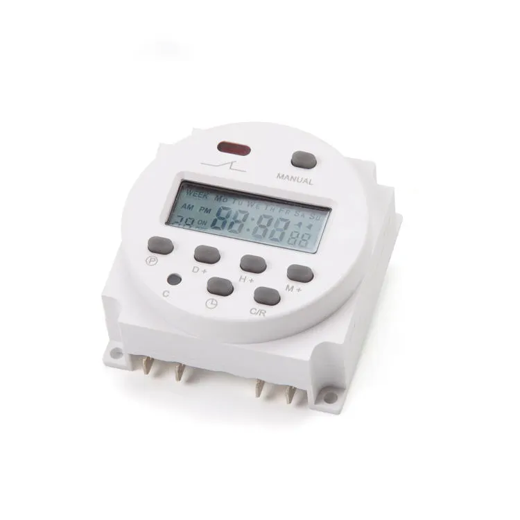 Cn101A Daily Programmable Digital Timer Weekly Digital Programmable Timer 24V Time Switch 24 Hours time 20A