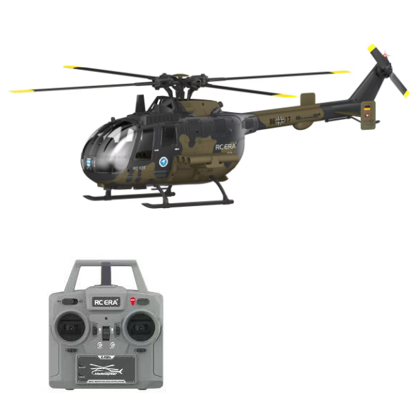 New SANJOYO SJY-C180 Electric 1:25 Scale RC Helicopter 6-Channel Single Propeller Simulation Version No Ailerons 105 Intelligent