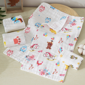 Chiffons en mousseline 100% coton Large 10X20 pouces Extra doux et absorbant Serviette pour bébé - Product Image 1