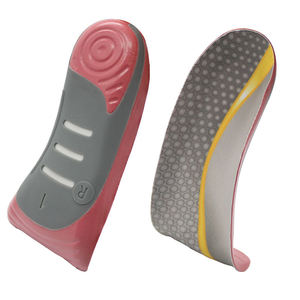 Plantillas ortopédicas de media talla para zapatos, absorbentes de impactos, con soporte de arco - Product Image 5