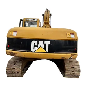 זול משומש קטרפילר CAT 320C מחפר זחל הידראולי משומש בנייה הנדסית משומש מחפר CAT למכירה