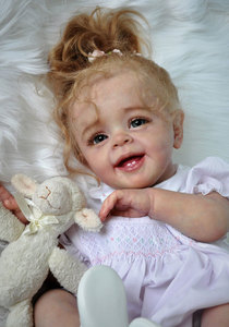 22 pouces Rare Limited Sold Out Edition Reborn Doll Kit <span class=keywords><strong>Yannik</strong></span> avec COA et Body Sweet Baby Certificat d'origine inclus - Product Image 3