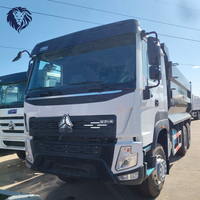 Camion benne d'occasion Howo 8*4 LHD pour transport en vrac, moteur Weichai Euro5 stable de 450 CV, entièrement inspecté et prêt à la livraison