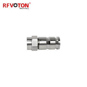 RF Coaxial F Male Plug <strong>Compression</strong> <strong>Connector</strong> For <strong>RG6</strong> Coaxial Cable - Product Image 2