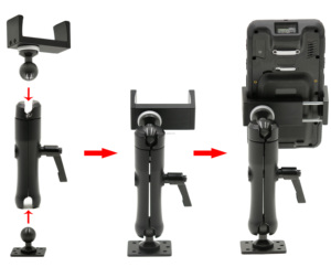 Genzo 10 năm tuổi cửa hàng 6 inch kho gồ ghề HONEYWELL mã vạch di động Windows PDA Máy Quét Mã Vạch điện thoại gồ ghề HONEYWELL - Product Image 5