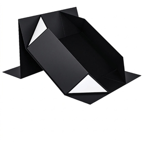 Space-saving <b>Flat</b> <b>Pack</b> Magnetic Foldable <b>Box</b> Low CBM Freight Saving Collapsible Rigid Paper Gift <b>Box</b> Wholesale Manufacturer - Product Image 3